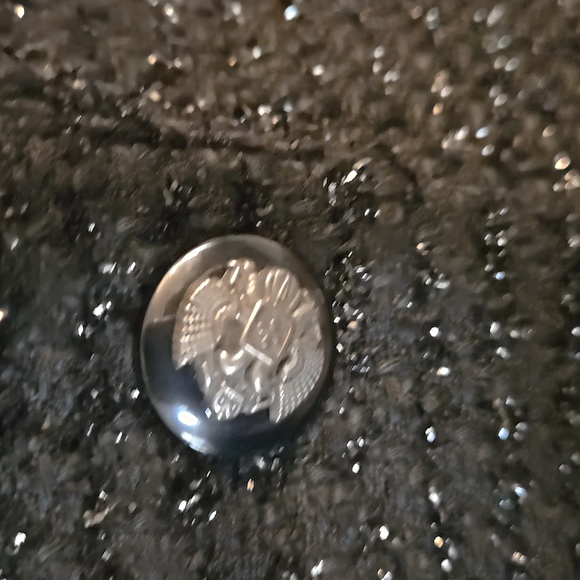 Worthington Textured Black Blazer With Silver Sparkle Detail - Picture 9 of 11